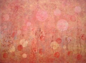 Peinture de Sylve Laurier: Poeme vegetal 28