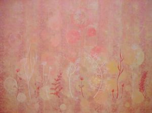 Peinture de Sylve Laurier: Poeme vegetal 29