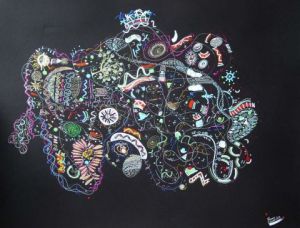 Oeuvre de Florence Bachelier: Elephant des Indes