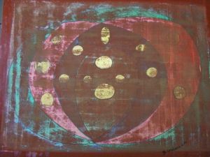 Peinture de GHIS: DE BULLES EN BULLES