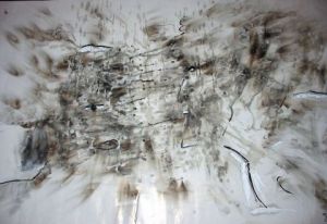 Peinture de Irene Parayos: Adam et Eve