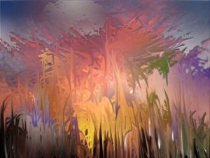 Art_numerique de DAL: Les lumieres d'Asgard