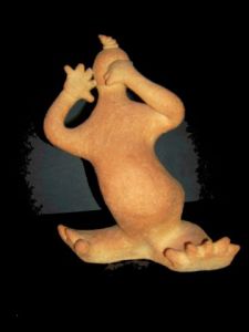 Sculpture de Akila: Petit etonne