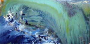 Peinture de Berangere FAYARD: Cascade