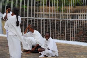 Photo de oliwood:  couleur en Noir et blanc palais royal a Polonnaruwa
