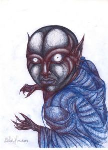 Dessin de Galadriel: Lutin