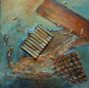 Collage de Denise Faucher: paves II