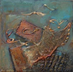 Collage de Denise Faucher: pave III