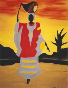 Peinture de isabelle sallet : chaleur