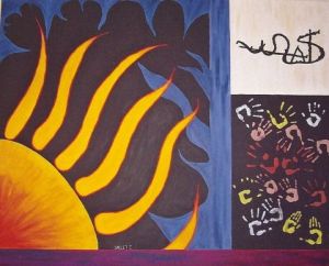 Peinture de isabelle sallet : vie