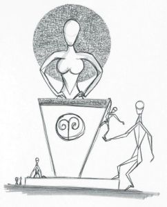 Dessin de Dixie: les 5 continents