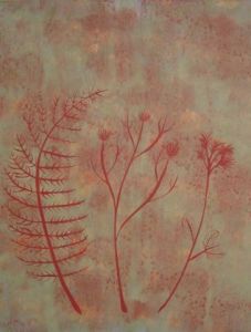 Peinture de Sylve Laurier: Poeme vegetal 20