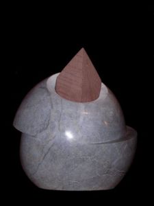 Sculpture de frederic Rabaste: la naissnce du vice