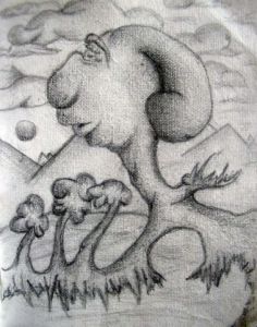 Dessin de Bern Art   Perramant : Homma l'ame