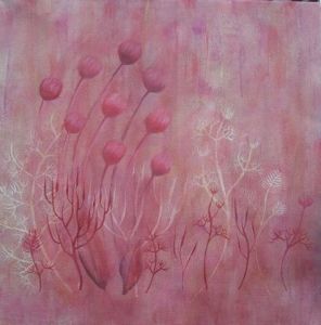 Peinture de Sylve Laurier: Poeme vegetal 35