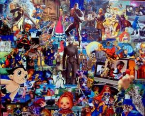 Collage de Emmanuel Mazaux: Manga 1