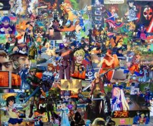 Collage de Emmanuel Mazaux: Manga 2