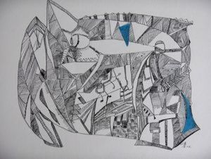 Peinture de Tantanne: poisson