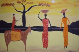 Peinture de isabelle sallet : rencontre