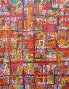 Peinture de jean pierre MALLET: J'ai encore revee d'elle