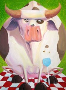 Peinture de Djoz: evolution III