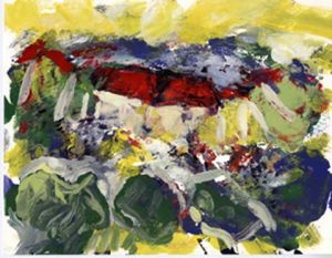 Peinture de Denise Benacerraf: sans