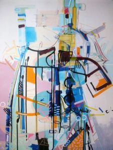 Peinture de halaburda: blue velvet