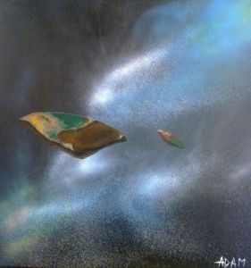 Peinture de ADAM Christophe: the end