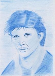 Dessin de laurent moreau: bertrand cantat