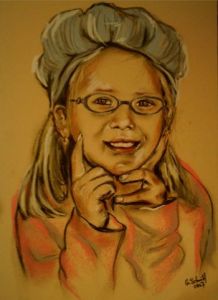 Dessin de Jeportraite: Margaux