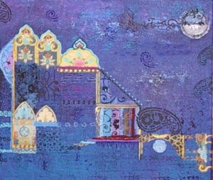 Oeuvre de Monika Macken: Blue City