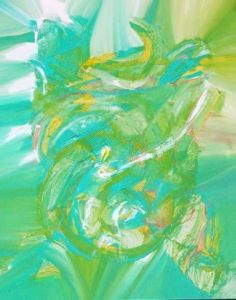 Peinture de Elle Bory : Babel Fish