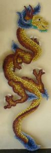 Mosaique de Alexandre: Dragon
