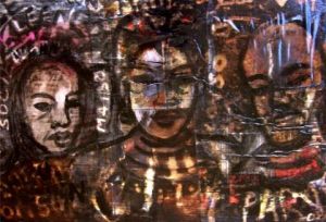 Peinture de ophe: famille