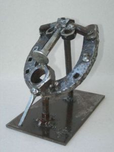 Sculpture de medora: Tête africaine III