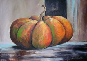 Peinture de Mariele KAISER: Potiron