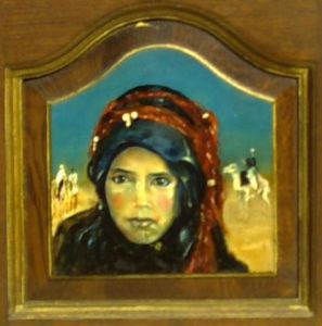 Peinture de VISTE Adelin: Berbère