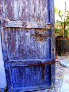 Photo de volontaire: Sidi Bou Said - porte