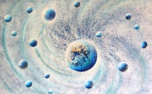 Peinture de CATHERINE LESECQ: Nouvelle acoustique