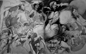 Dessin de nono: esquisse 1