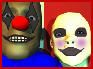 Art_numerique de myopator: les clown amoureux