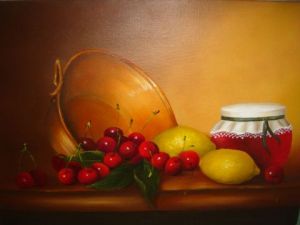 Peinture de jacqueline barbier-barny: le chaudron