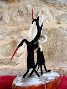 Sculpture de Roger Bruneau: Séduction