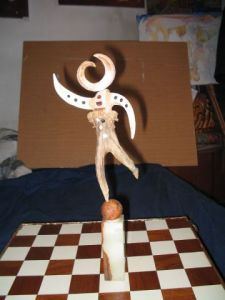 Sculpture de Stephane Goubert: L'equilibre