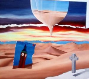 Peinture de Ludo: Quand le desert avance