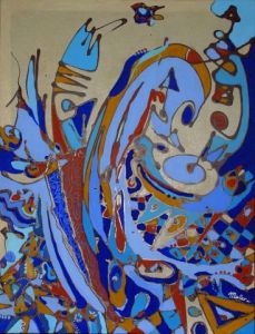 Oeuvre de Lililou: BLEU COMME UN POISSON