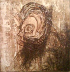 Collage de FORNS Robert: MAQUE AFRICAIN