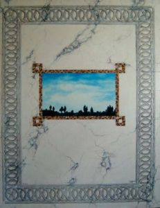 Peinture de PHILIPPE HORNAK: FENETRE