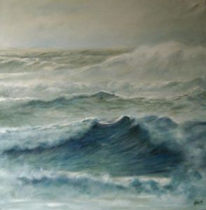 Peinture de Chantal Eberle: Force huit 