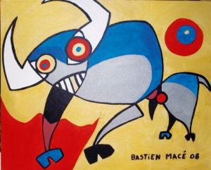 Peinture de Bastien Mace: Toro !